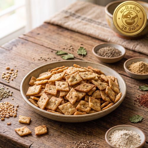 Jowar Crunch Bites Gujarati snack by Maa Dikri Gruh Udyog